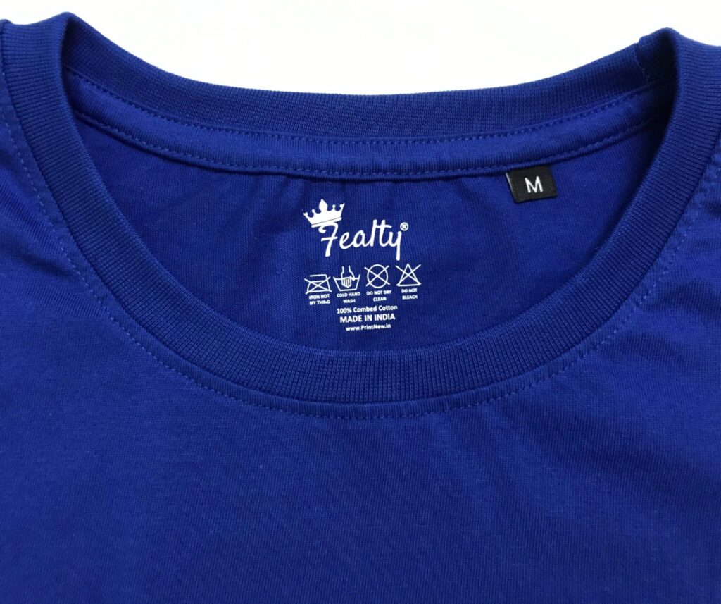 Blue Color Brand Outside Lable Fealty Customization Brand