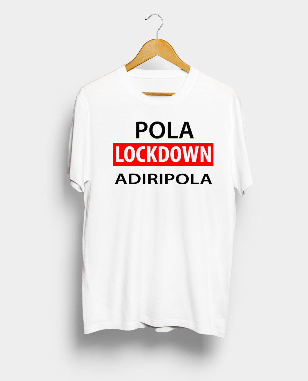Telugu Trending Pola Lockdown Adiripola Graphic Printed T shirt