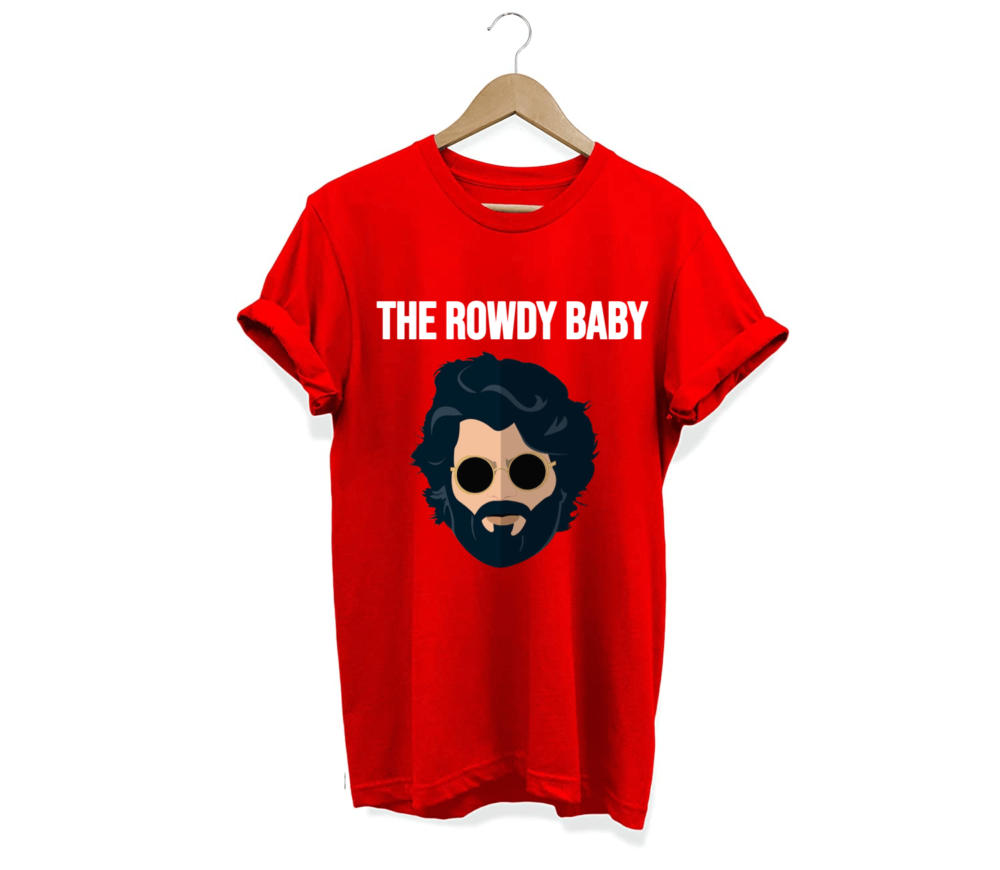 The Rowdy Baby Telugu Graphic unisex T shirt