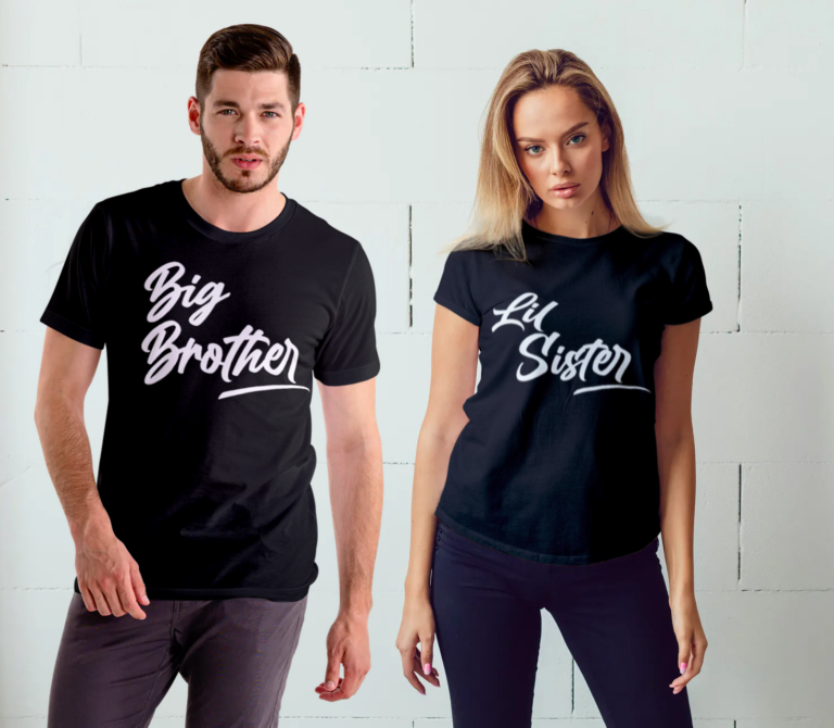 Brother Sister T-shirt Online | Sibling T-Shirt