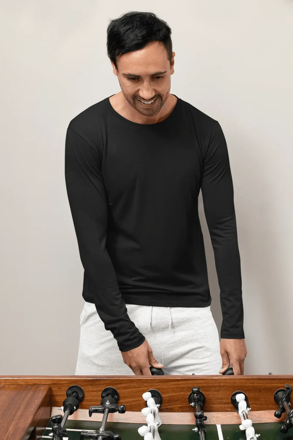 Black Full Sleeve T-Shirts for Men