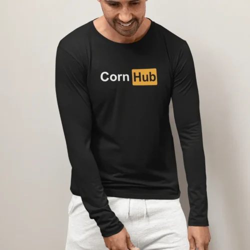 Corn Hub Full Sleeve T-shirt for Men