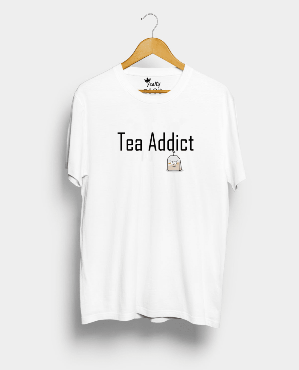 White Tea Addict T shirt