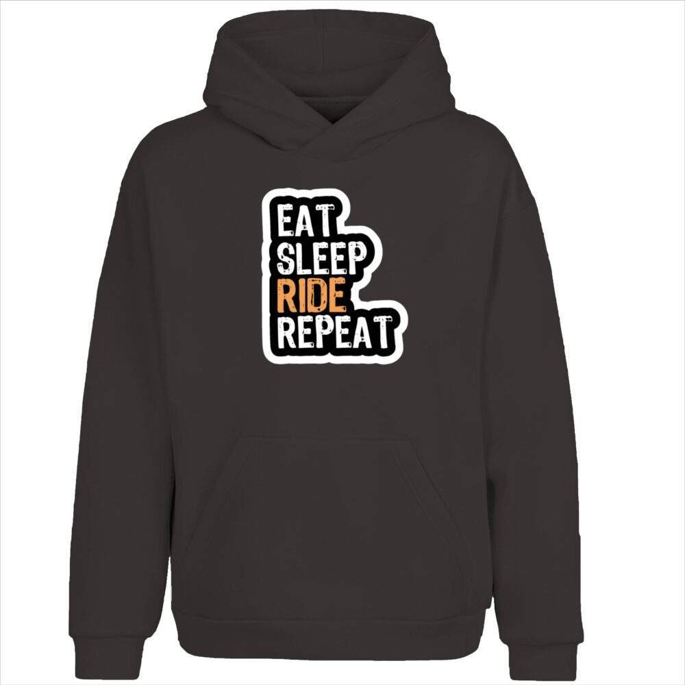 eat sleep ride repeat hoodie